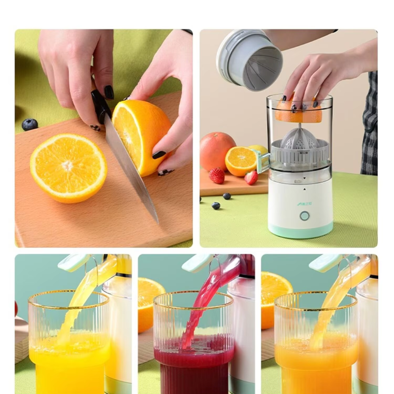 VitaJuice Pro™🍊🍇: Exprimidor Eléctrico de Jugo