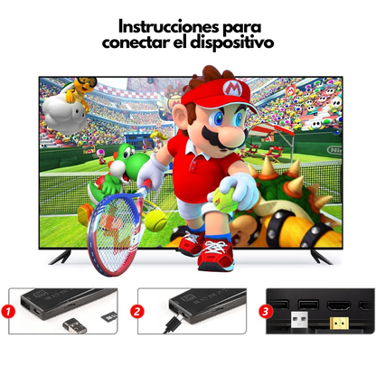 RetroMaster HD™: Consola inalámbrica USB HD Game Stick TV