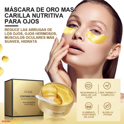 Gold Eye Mask™: Rejuvenece e Hidrata tu Mirada con Oro de 24k (60 parches)