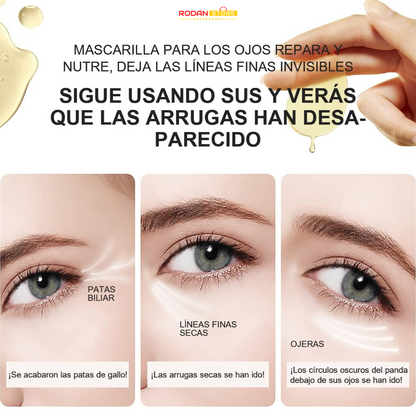 Gold Eye Mask™: Rejuvenece e Hidrata tu Mirada con Oro de 24k (60 parches)