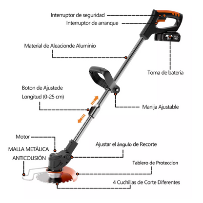 Podamax Pro™: Podadora Inalámbrica de Alto Poder