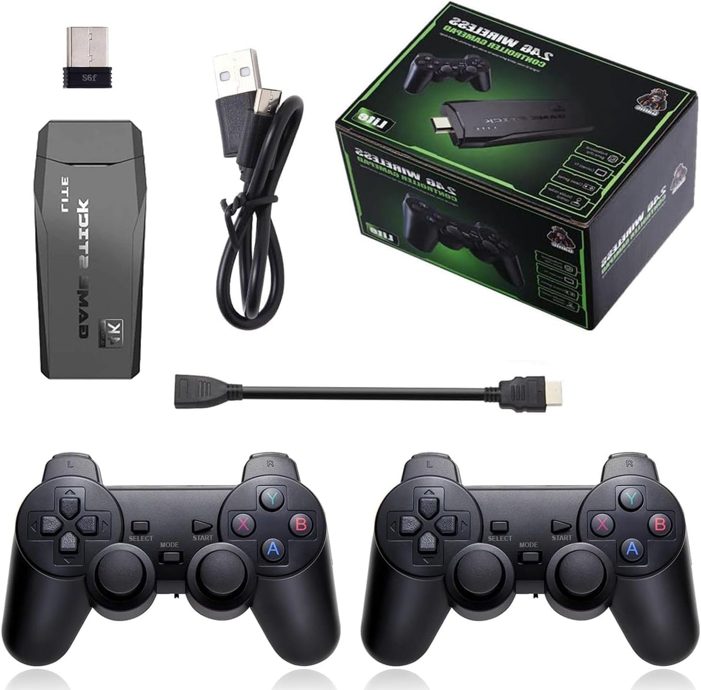 WirePlay HD™: Consola inalámbrica USB HD Game Stick TV